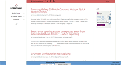 Desktop Screenshot of blog.foreignkid.net